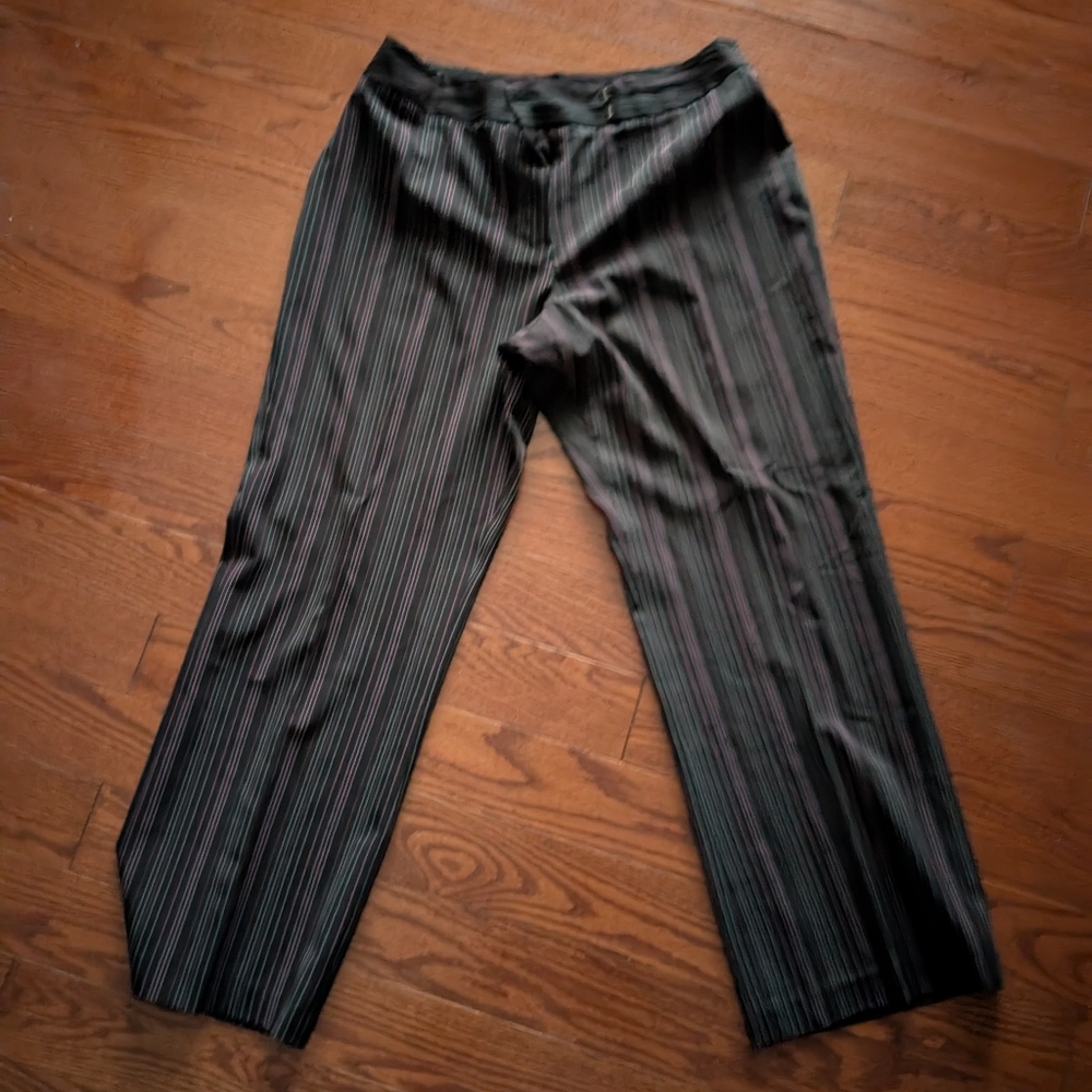 Vintage Jessica Striped Dress Pants
